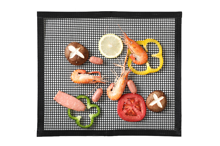 재사용 가능한 붙지 않는 바베큐 그릴 메쉬 매트